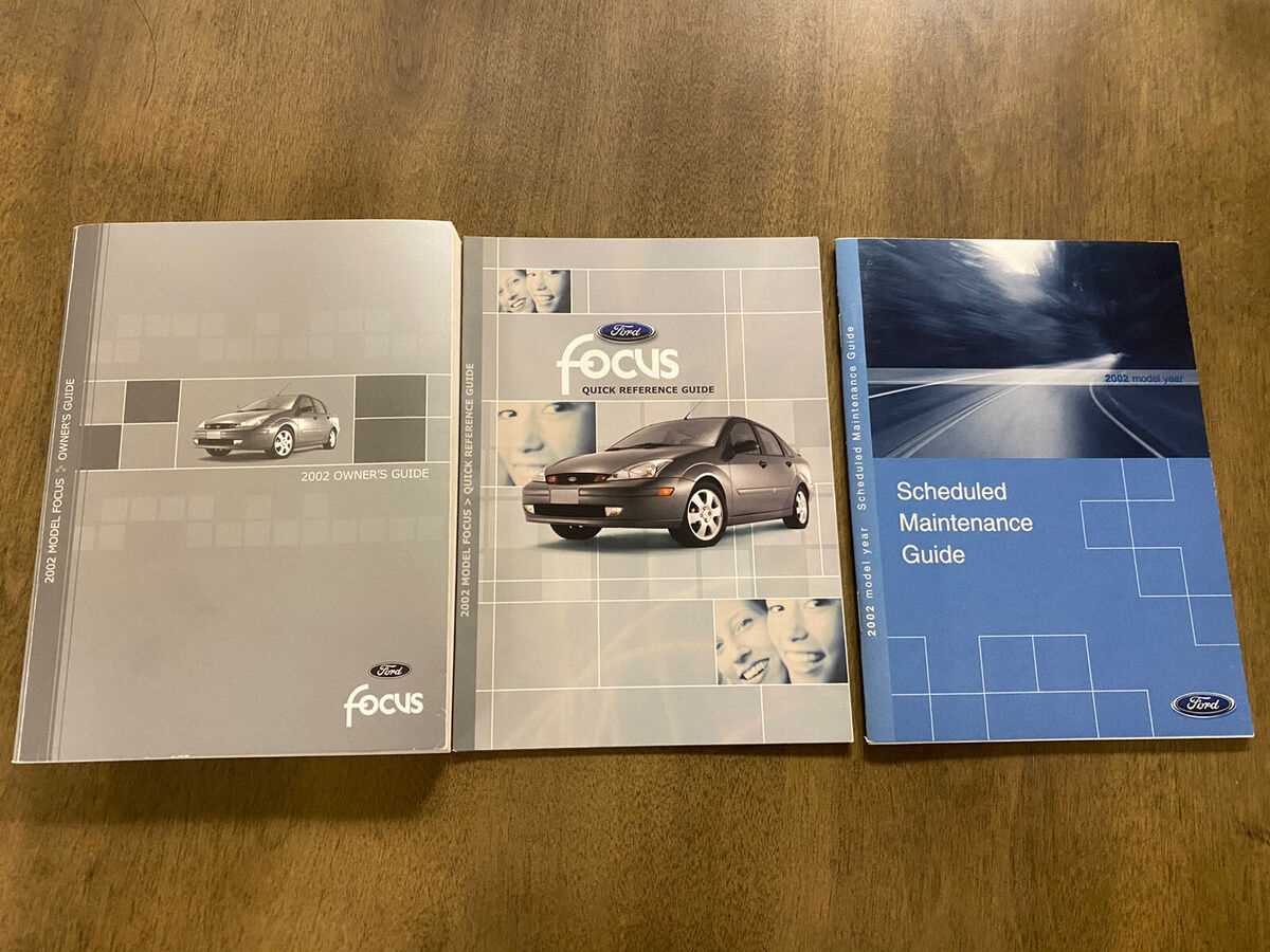 02 ford focus owners manual
