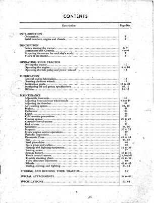 1949 farmall cub owners manual