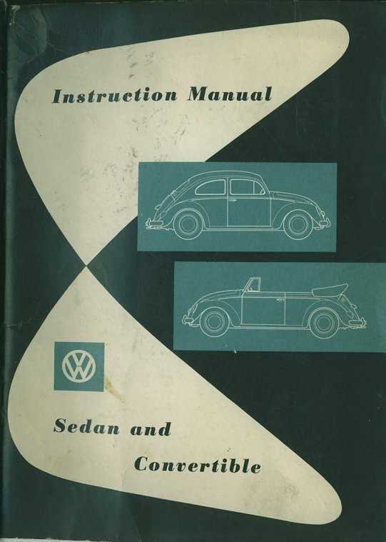 1960 vw beetle owners manual