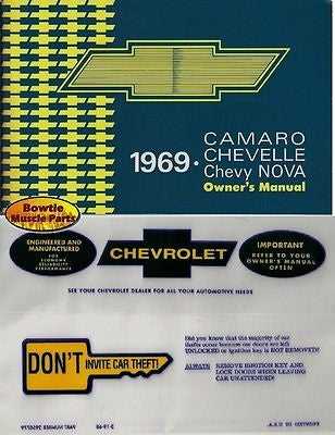 1970 chevelle owners manual