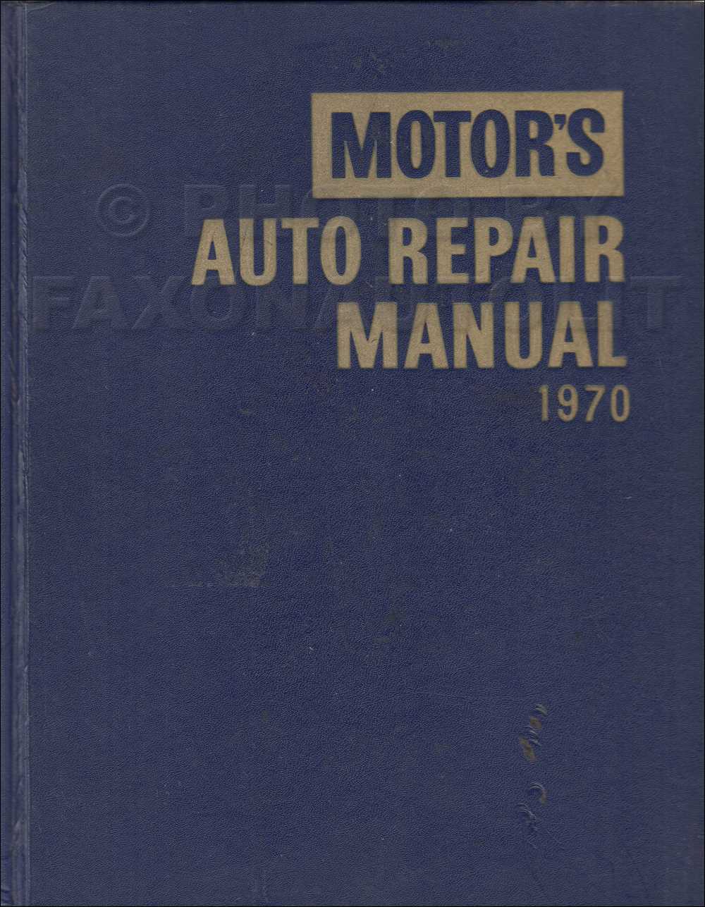 1970 holiday rambler owners manual