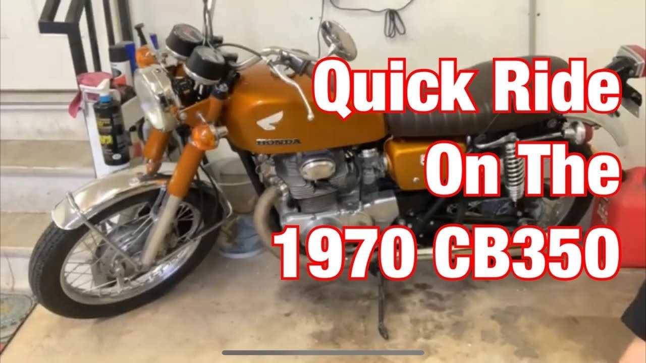 1970 honda cb350 owners manual