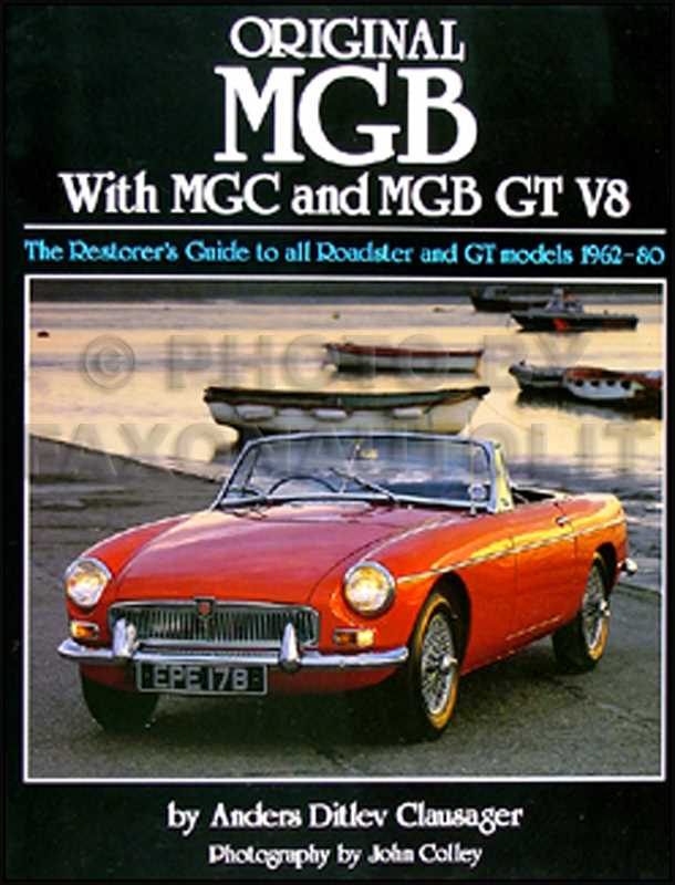 1972 mgb owners manual