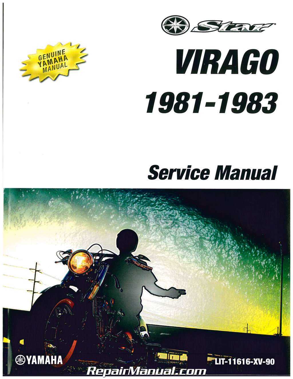 1982 yamaha virago 750 owners manual