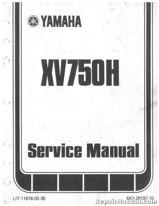 1982 yamaha virago 750 owners manual