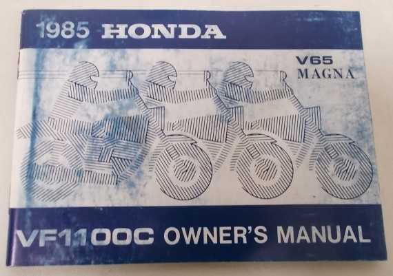 1984 honda v65 magna owners manual