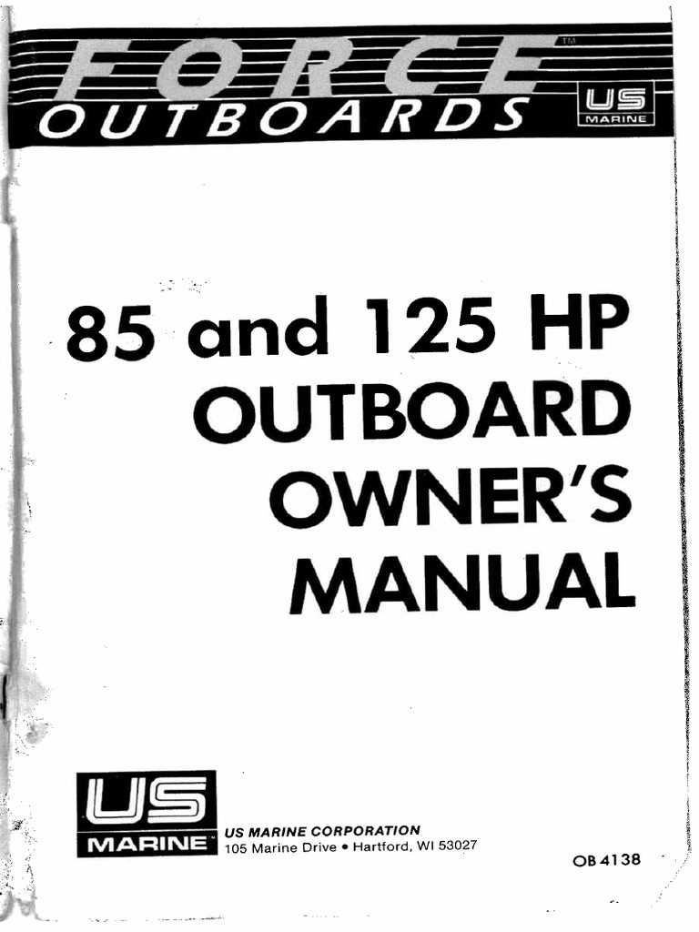 1985 bayliner capri owners manual