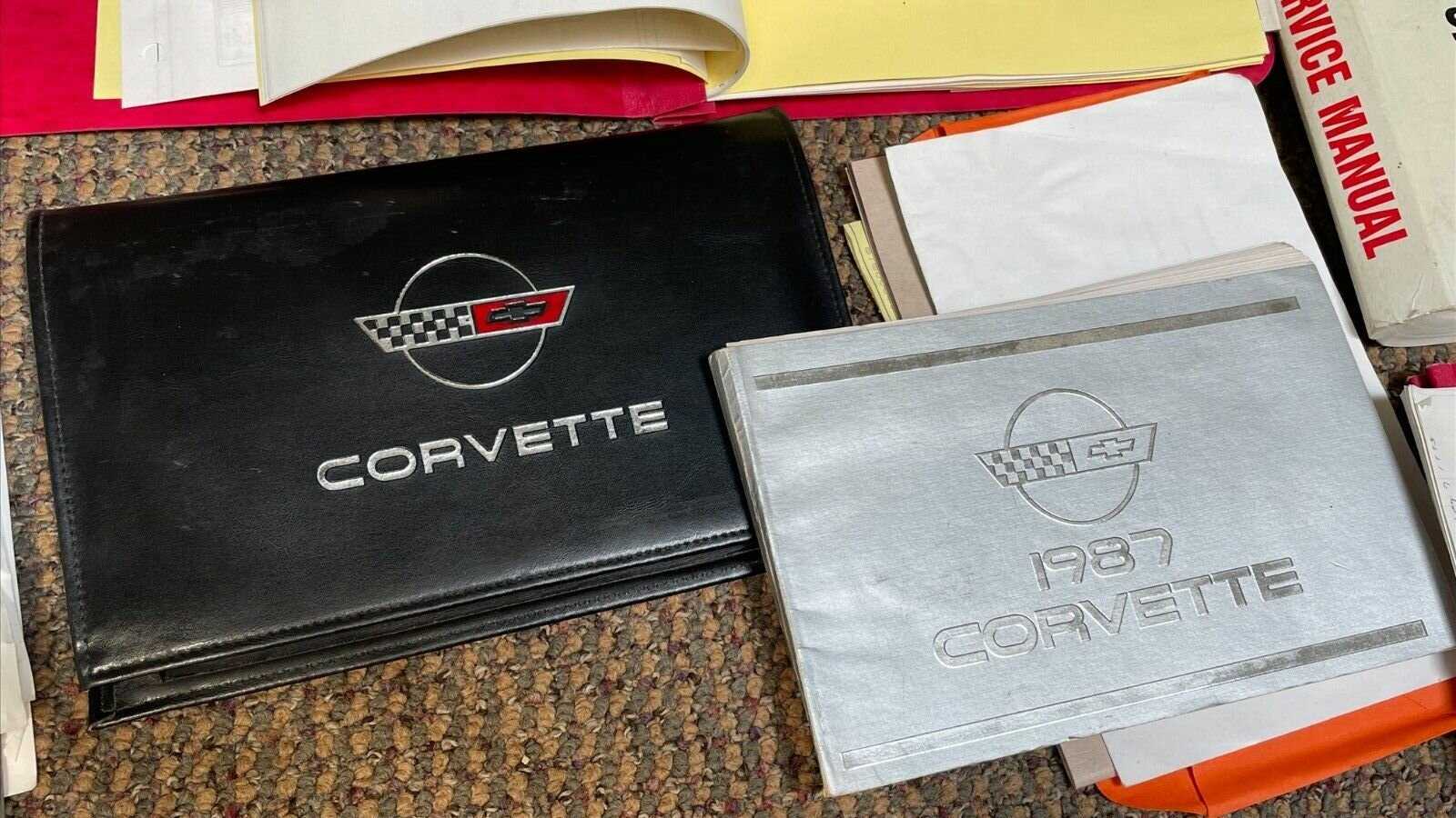 1985 corvette owners manual