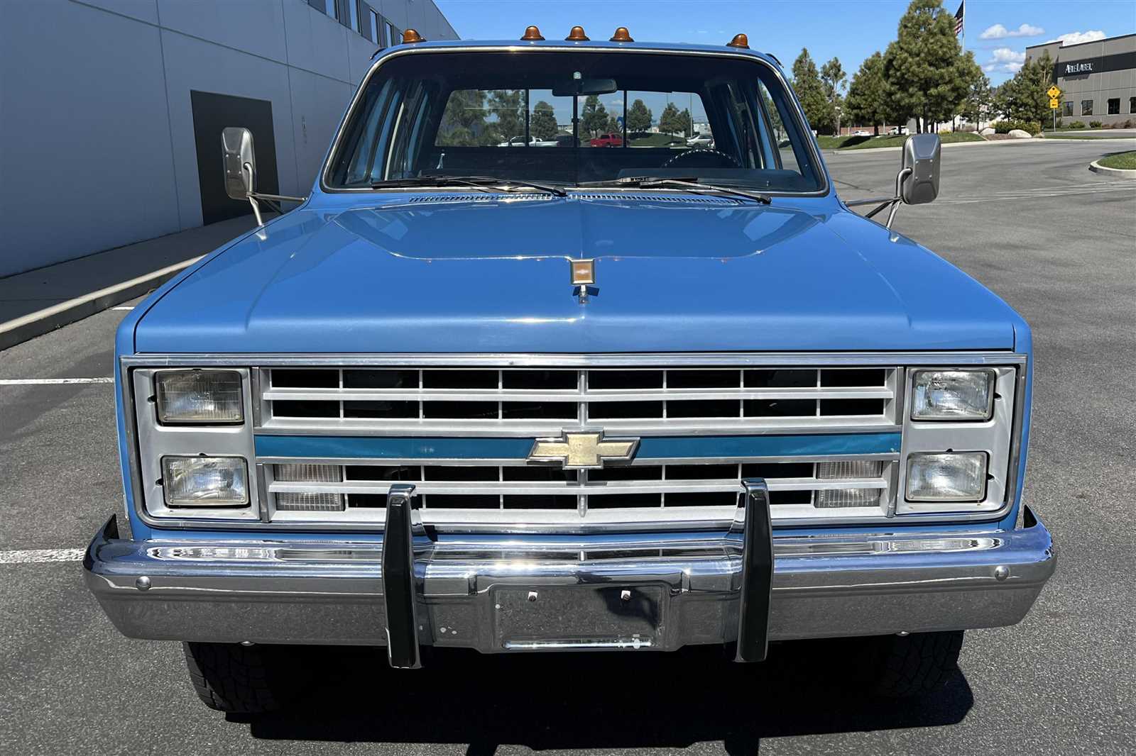 1986 chevy truck owners manual