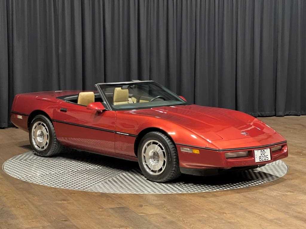 1986 corvette owners manual