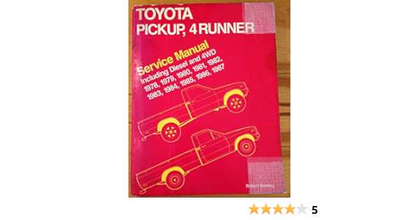 1987 toyota 4runner owners manual