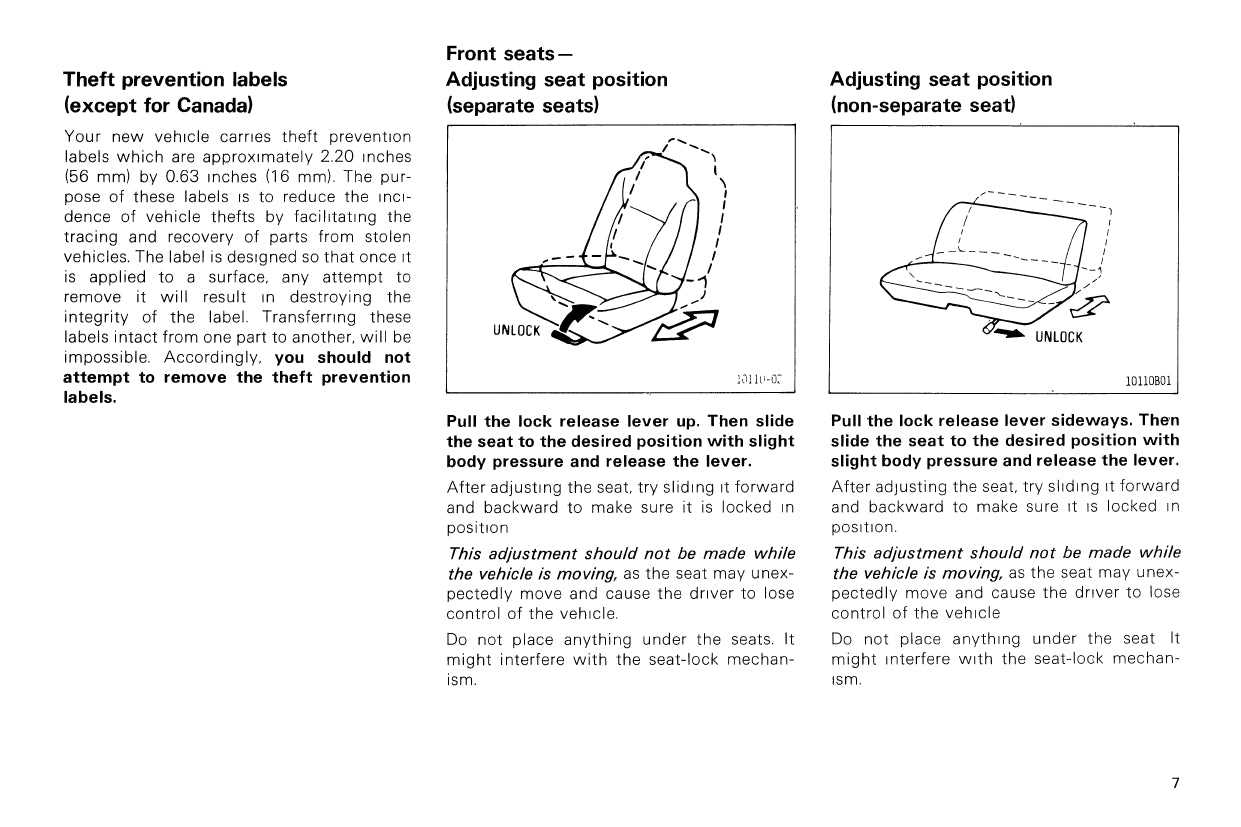 1987 toyota 4runner owners manual