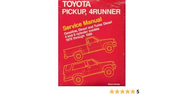 1988 toyota pickup owners manual