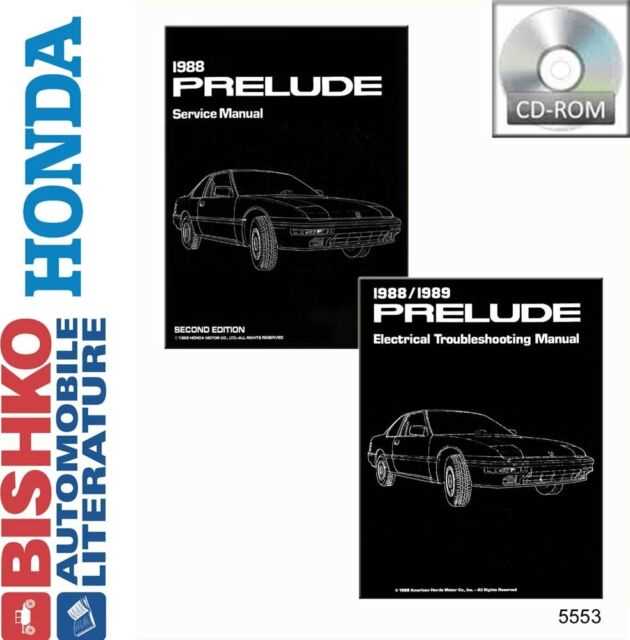 1988 honda prelude owners manual