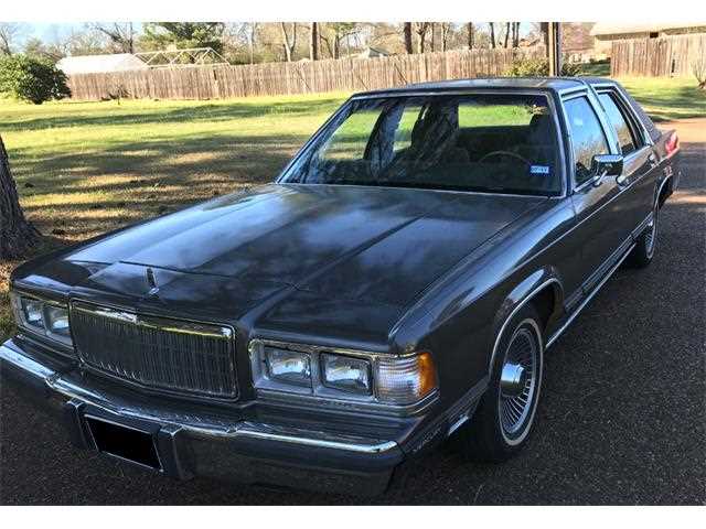 1989 mercury grand marquis owners manual