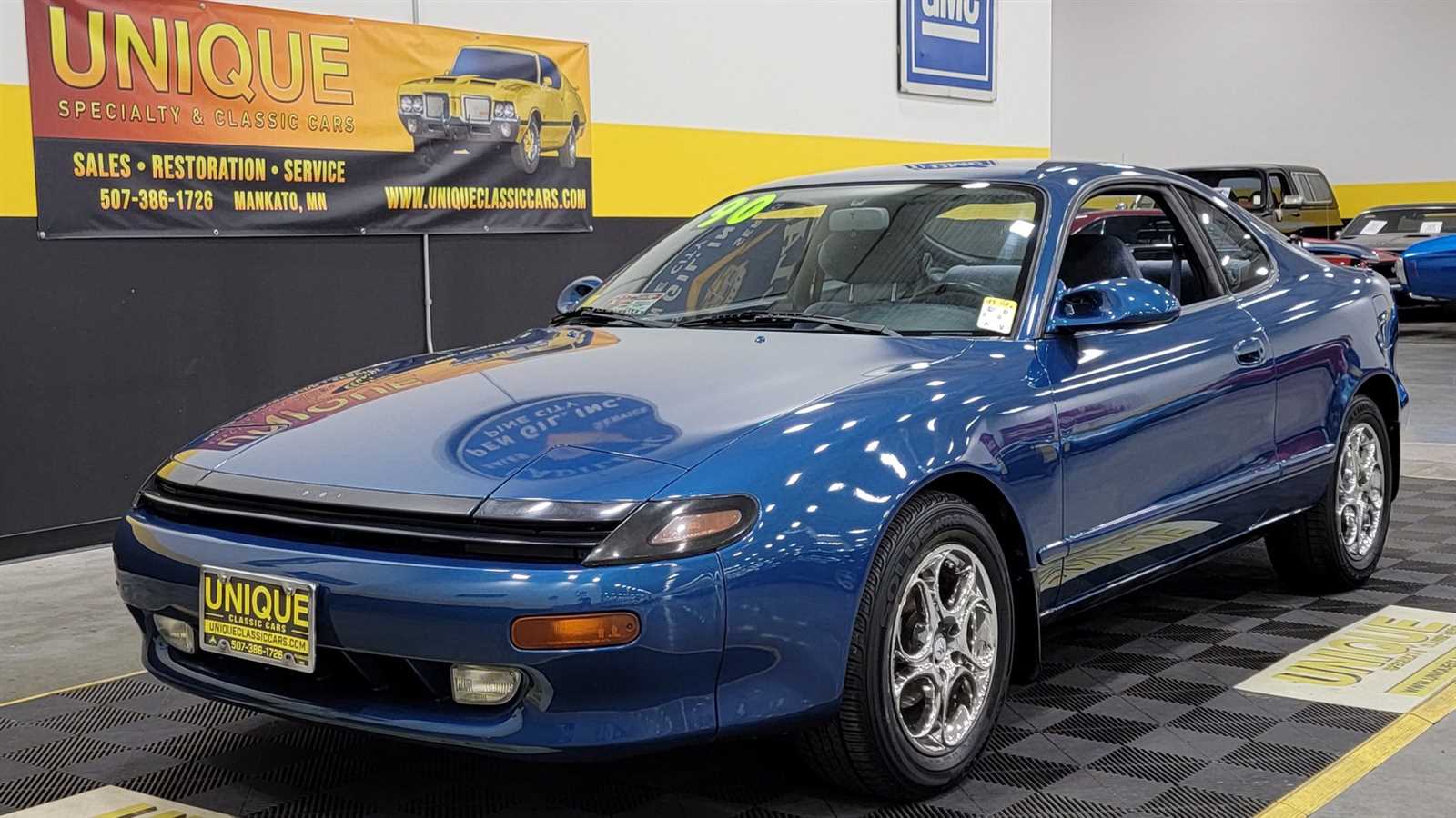 1990 toyota celica owners manual