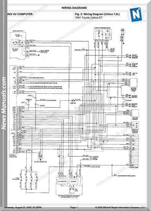 1990 toyota celica owners manual