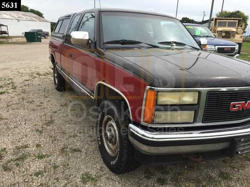 1990 gmc sierra owners manual