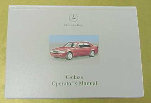 1992 mercedes 500sl owners manual