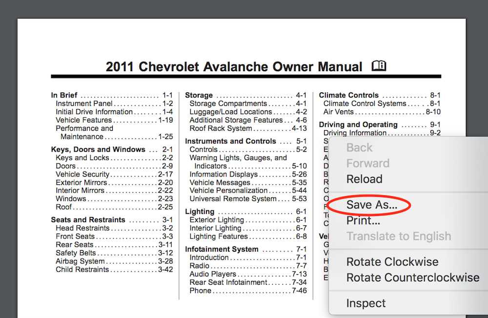 1993 chevy silverado owners manual