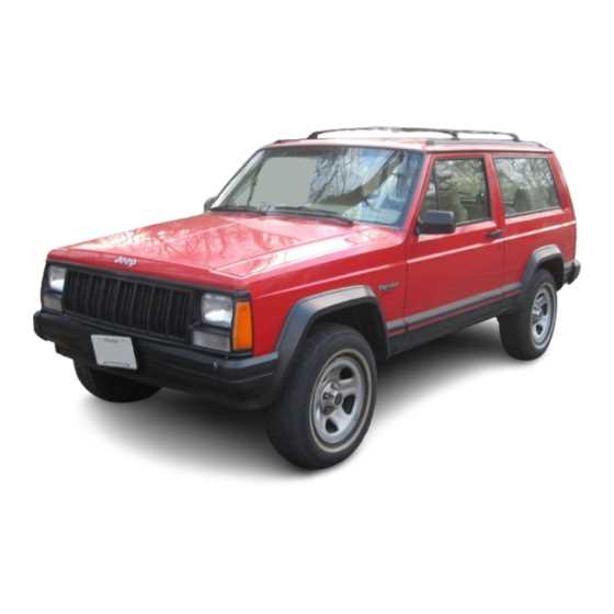 1993 jeep cherokee owners manual