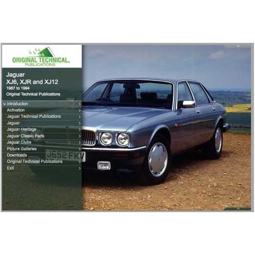 1994 jaguar xj6 owners manual