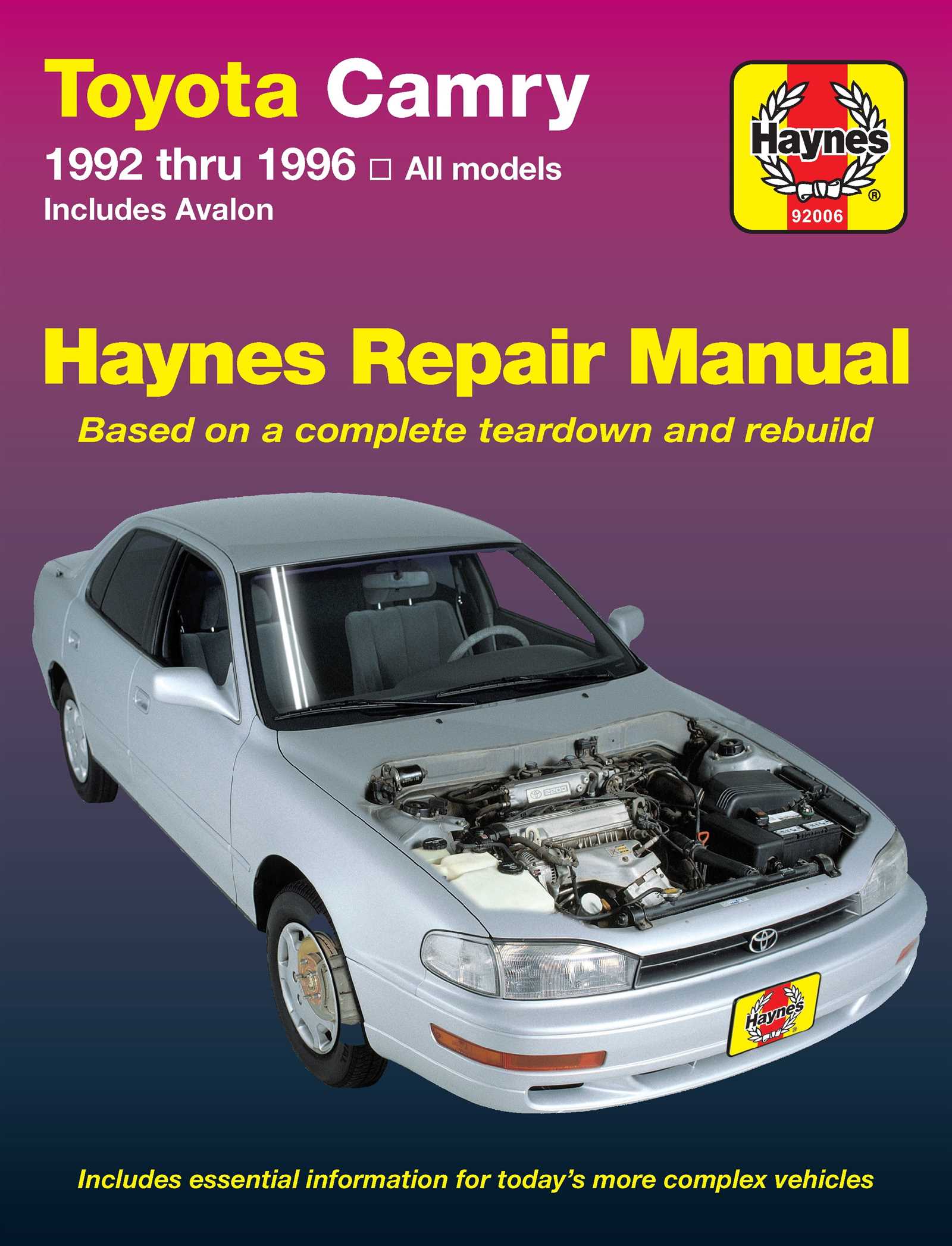 1995 camry owners manual