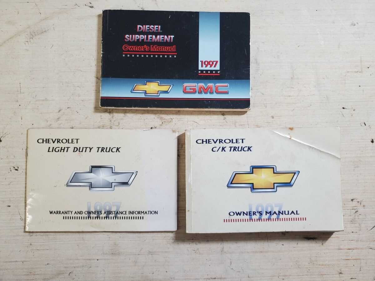 1995 chevy silverado owners manual