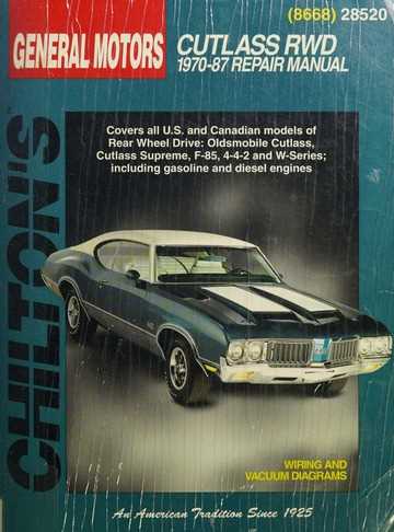 1995 oldsmobile cutlass ciera owners manual