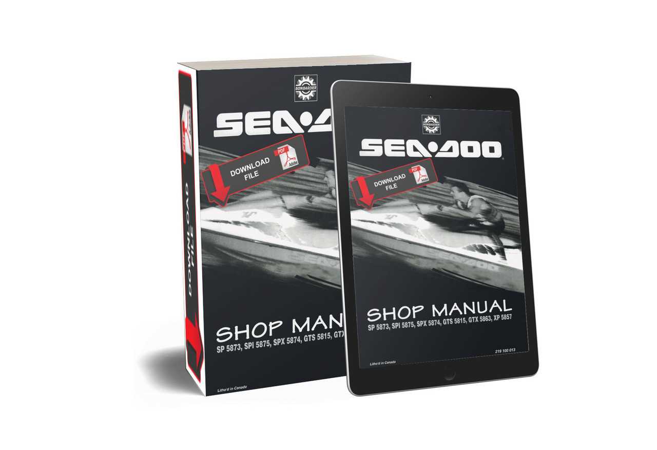 1995 seadoo gtx owners manual