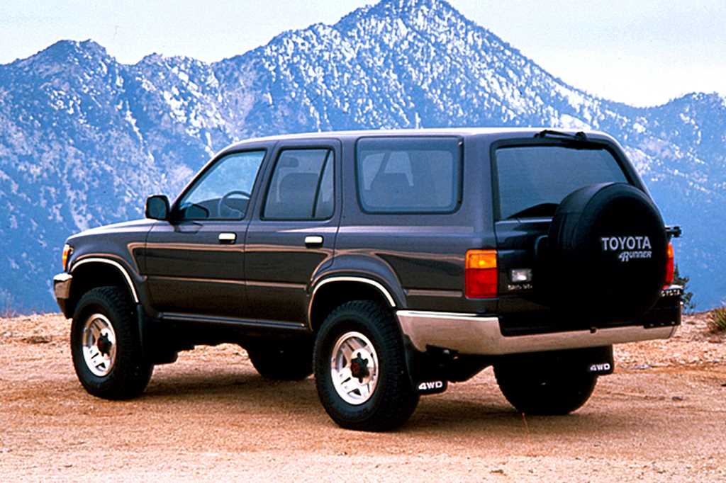 1995 toyota 4runner sr5 owners manual