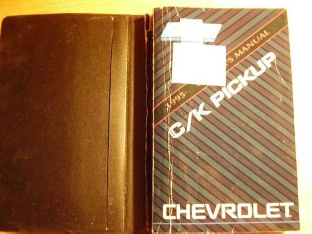 1995 chevy silverado owners manual