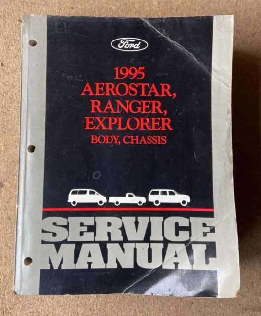 1995 ford ranger owners manual