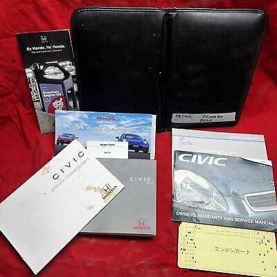 1995 honda civic owners manual