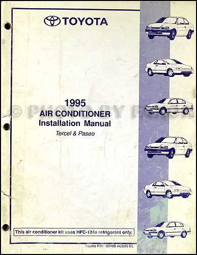 1995 toyota tercel owners manual