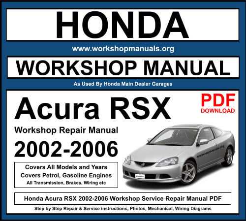 1996 acura integra owners manual