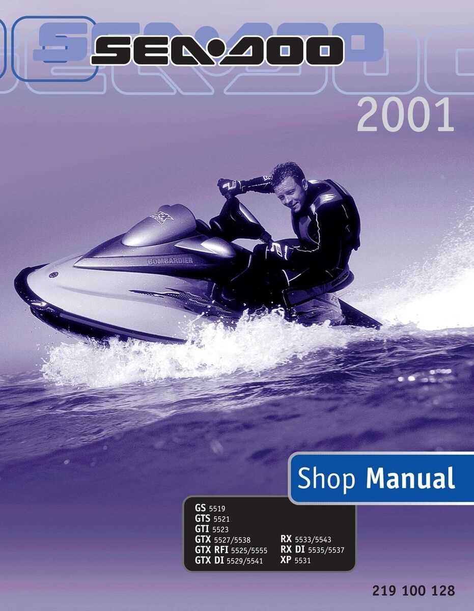 1996 sea doo bombardier gtx owners manual