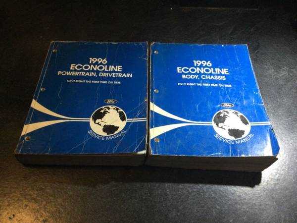1996 ford econoline van owners manual