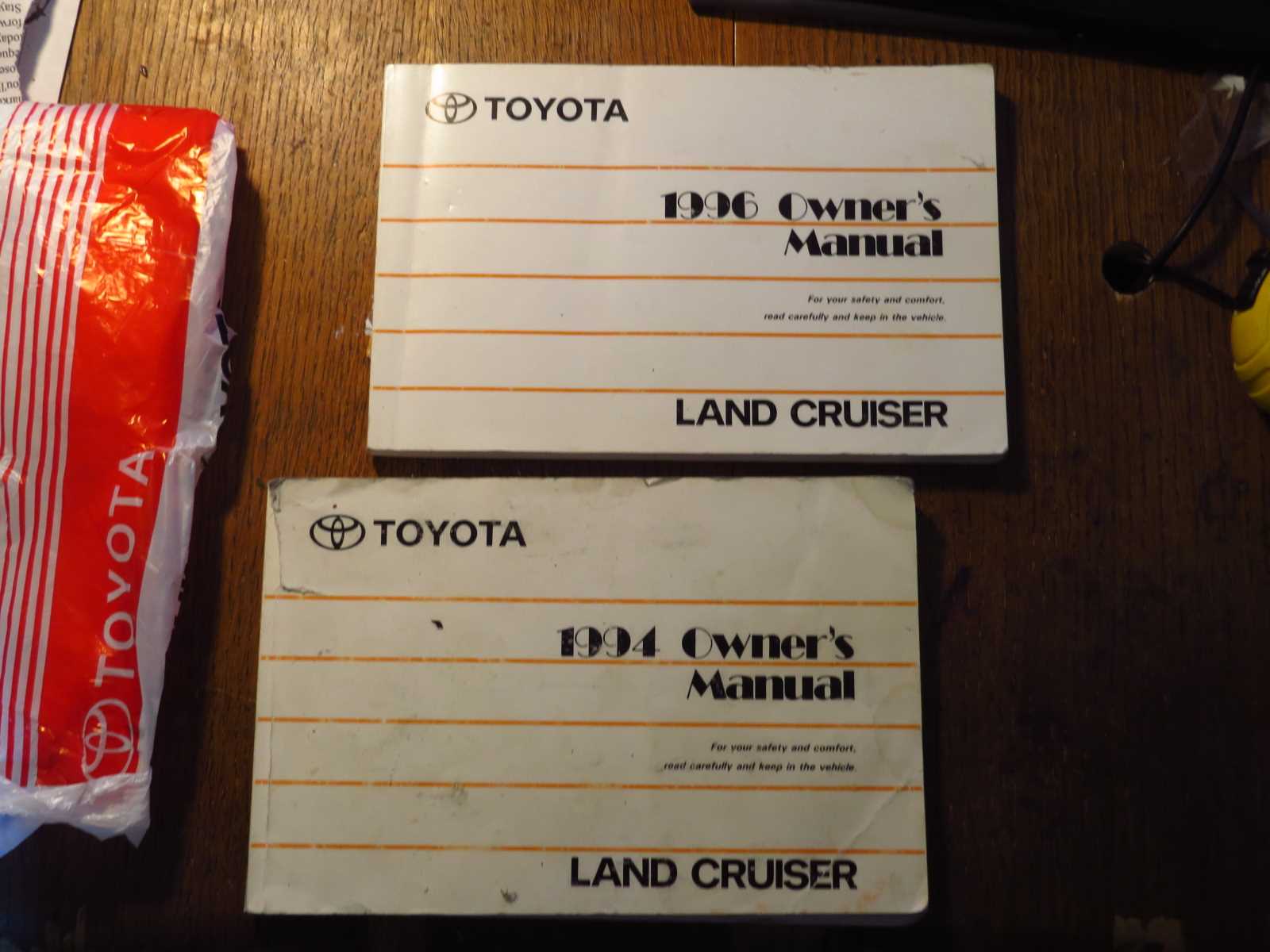 1996 land cruiser owners manual