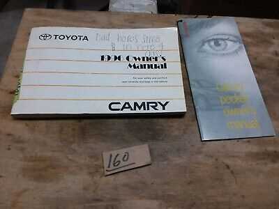 1996 toyota camry le owners manual