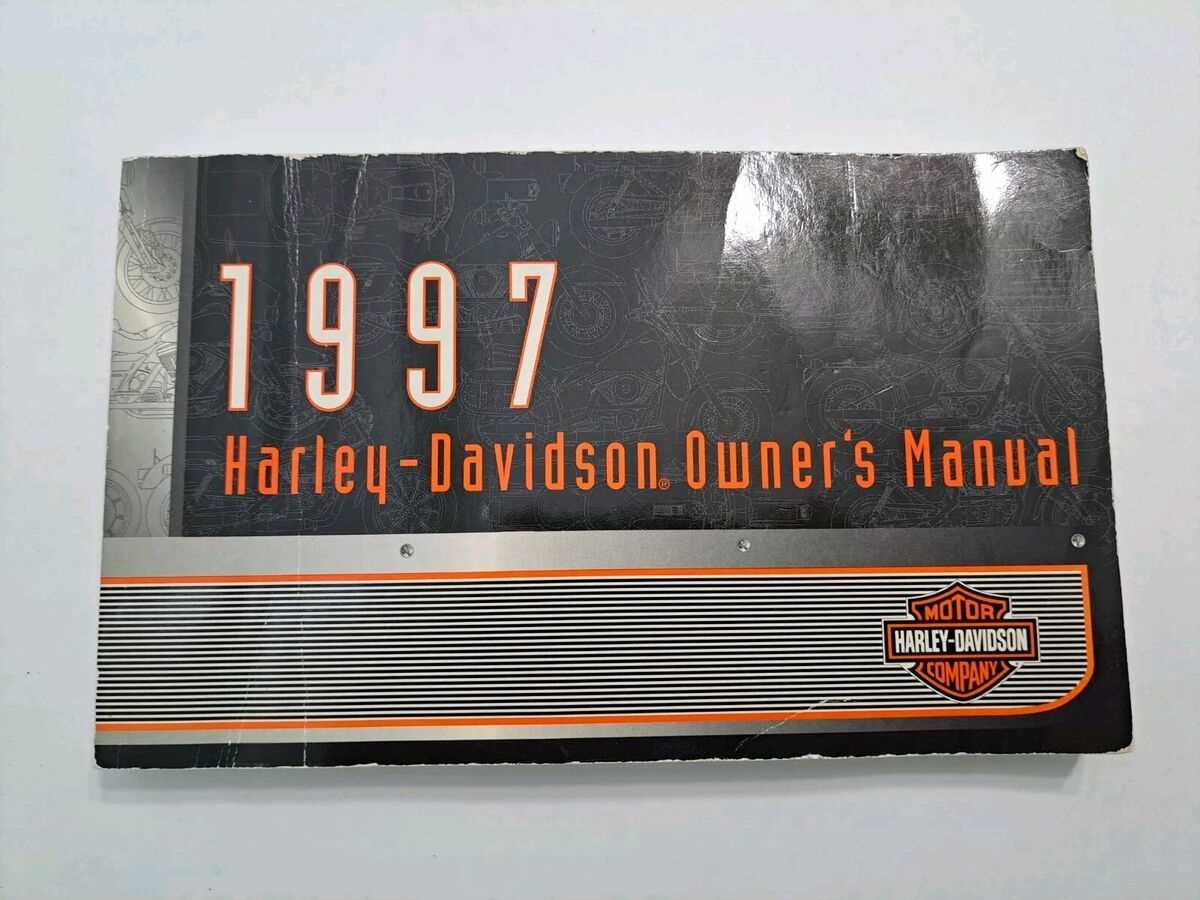 1997 harley davidson road king owners manual