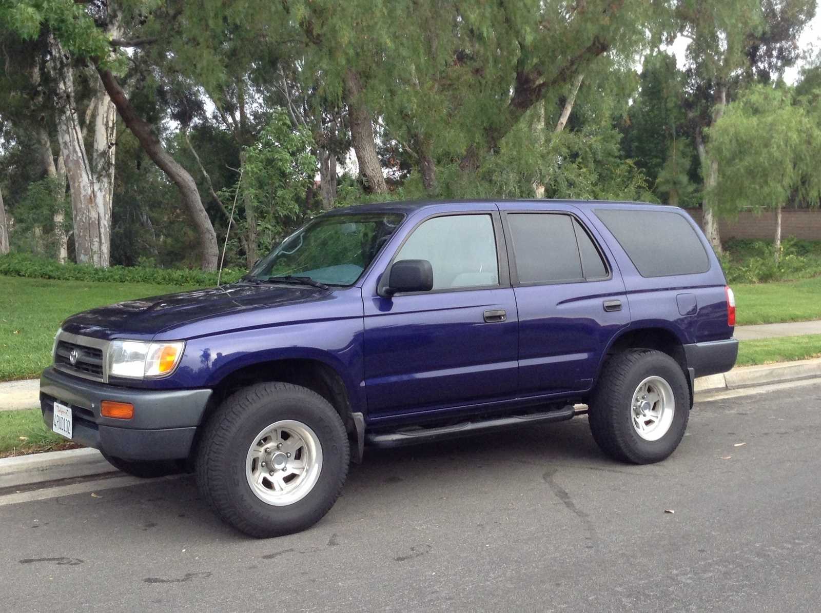 1998 toyota 4runner owners manual