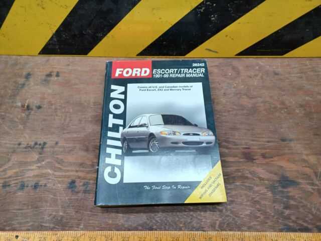 1999 ford escort zx2 owners manual