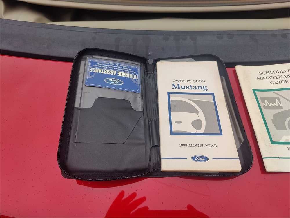 1999 ford mustang owners manual