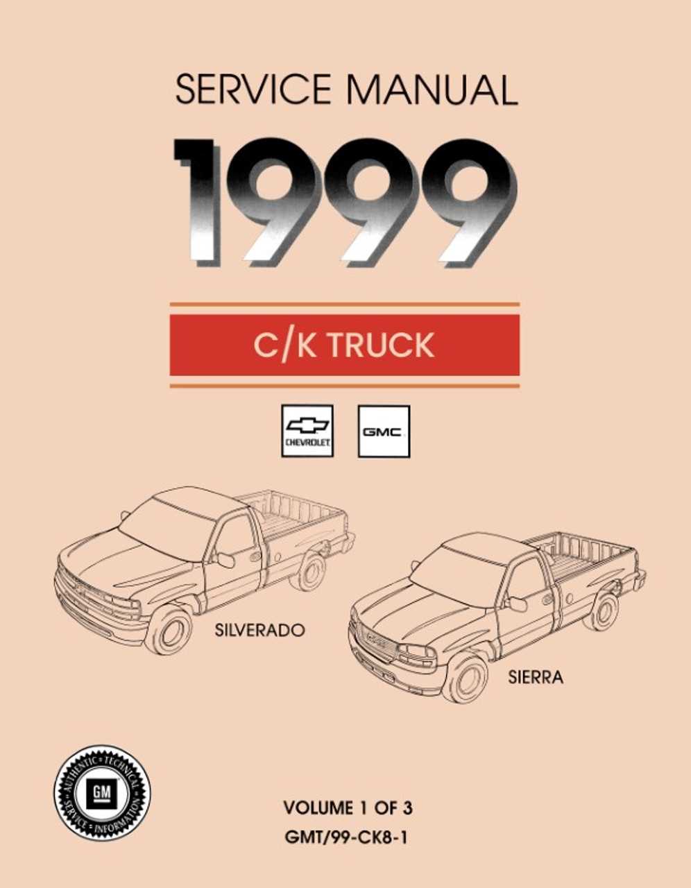 1999 silverado owners manual