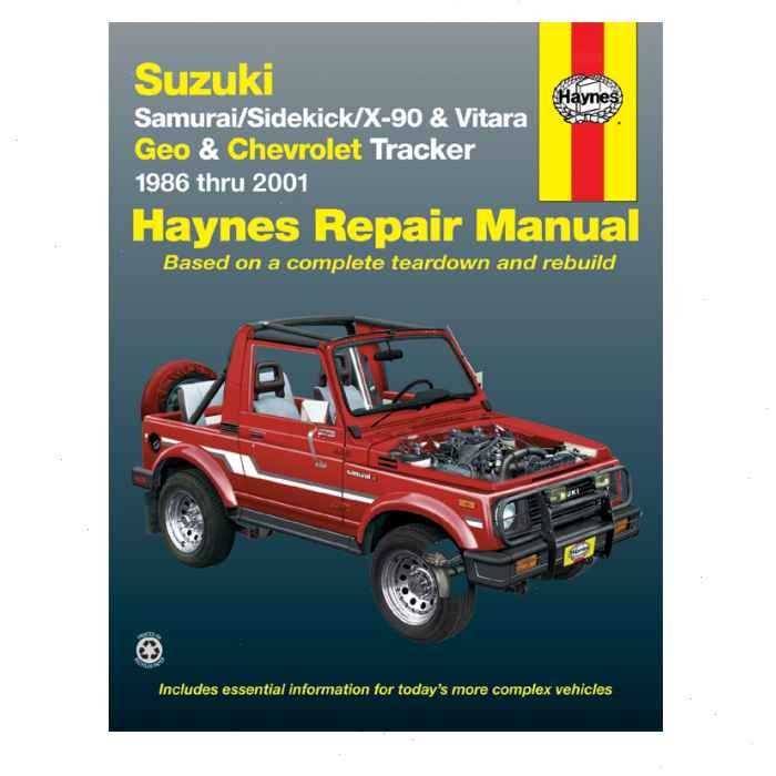 1999 suzuki vitara owners manual