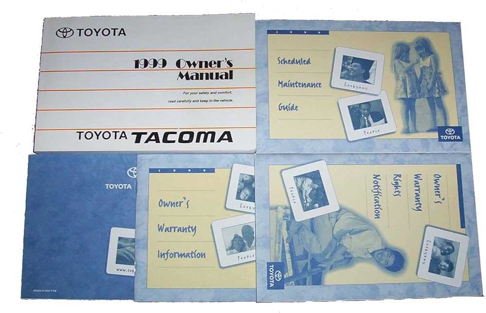 1999 toyota owners manual