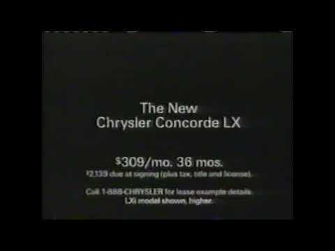 1999 chrysler concorde owners manual