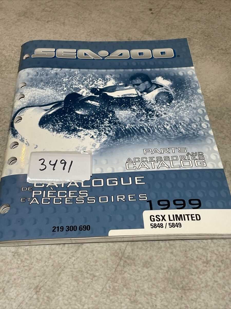 1999 seadoo gtx limited owners manual