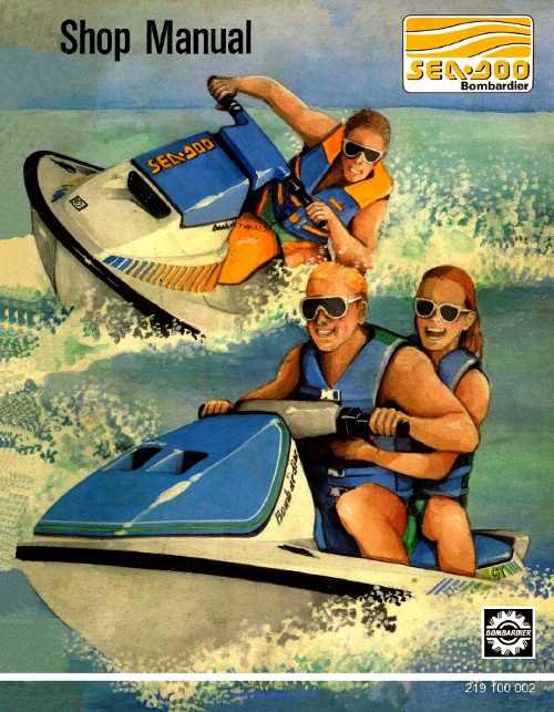 1999 seadoo speedster owners manual
